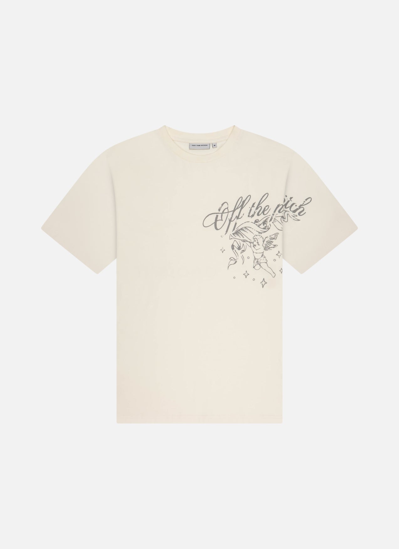 Camiseta Guardian de Corte Regular | Blanco Roto