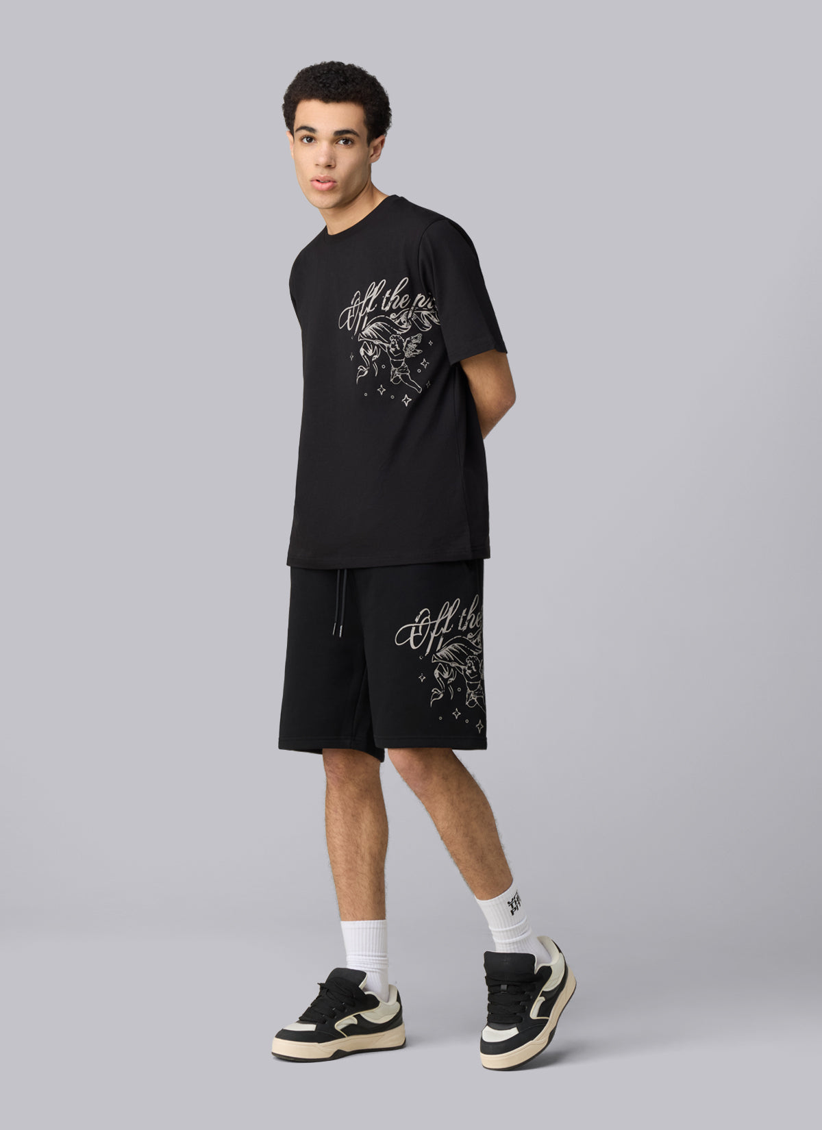 Guardian Regular Fit Tee | Black