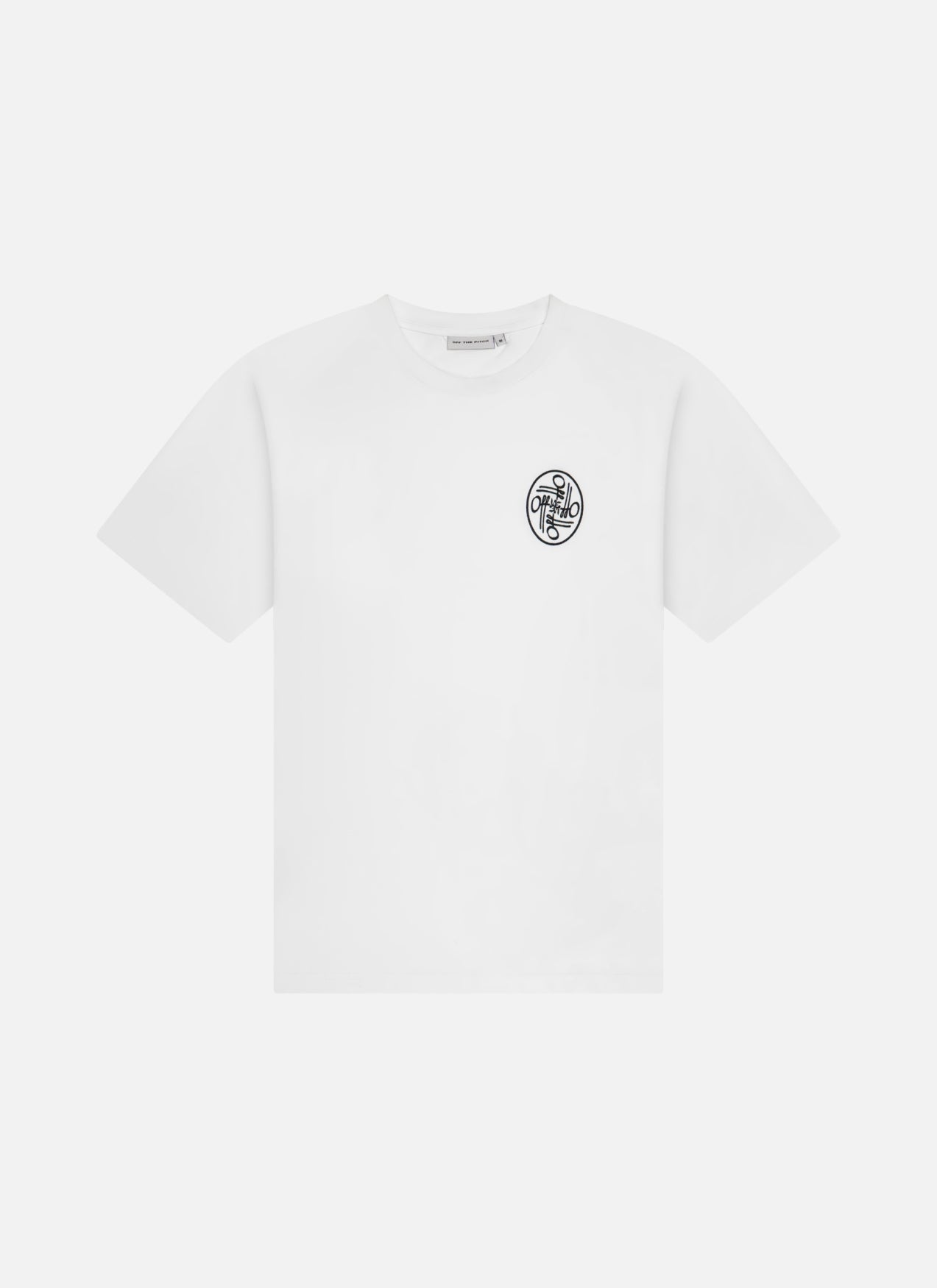 T-shirt 'Never Settle' Regular Fit | Wit