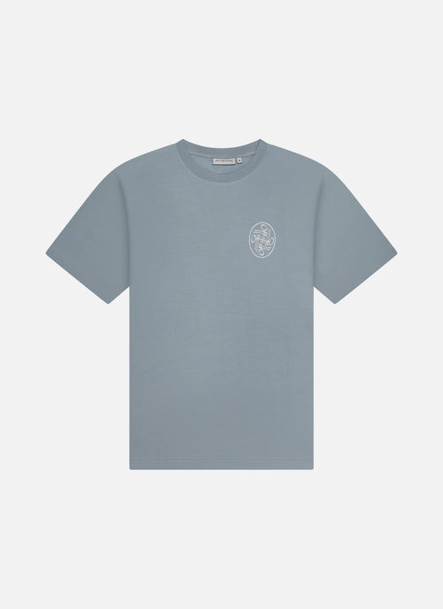 Never Settle Regular Fit Tee | Blue Nights