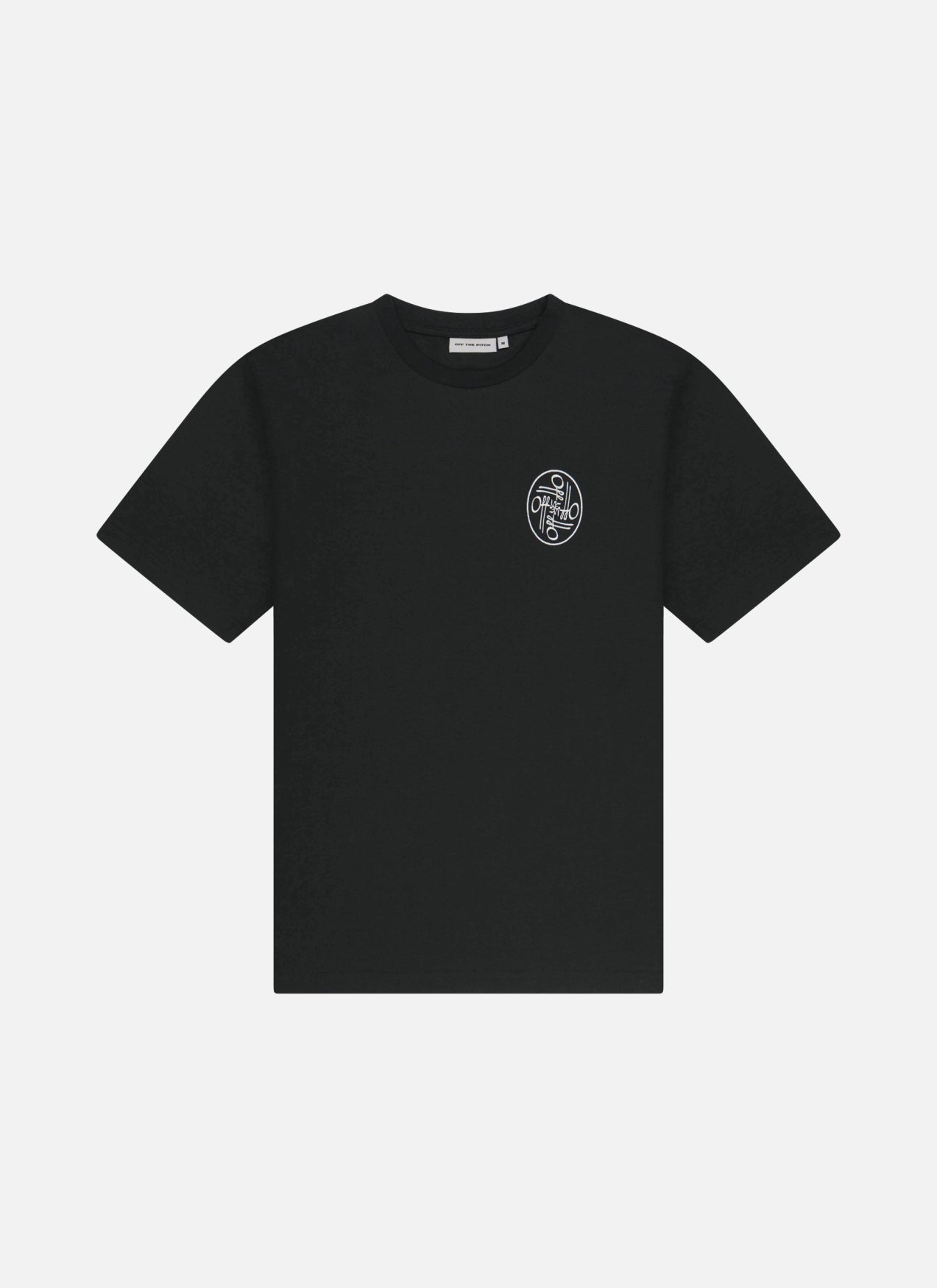 T-shirt 'Never Settle' Regular Fit | Zwart