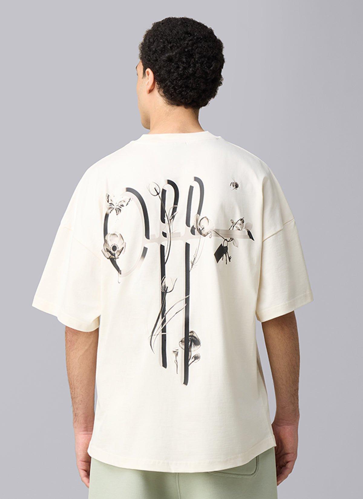 Phantom Oversized Fit Tee | Off White