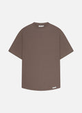 Phantom T-shirt met oversized pasvorm | Desert Brown