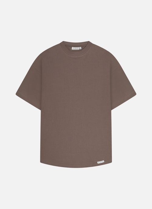 Phantom Oversized Fit Tee | Desert Brown