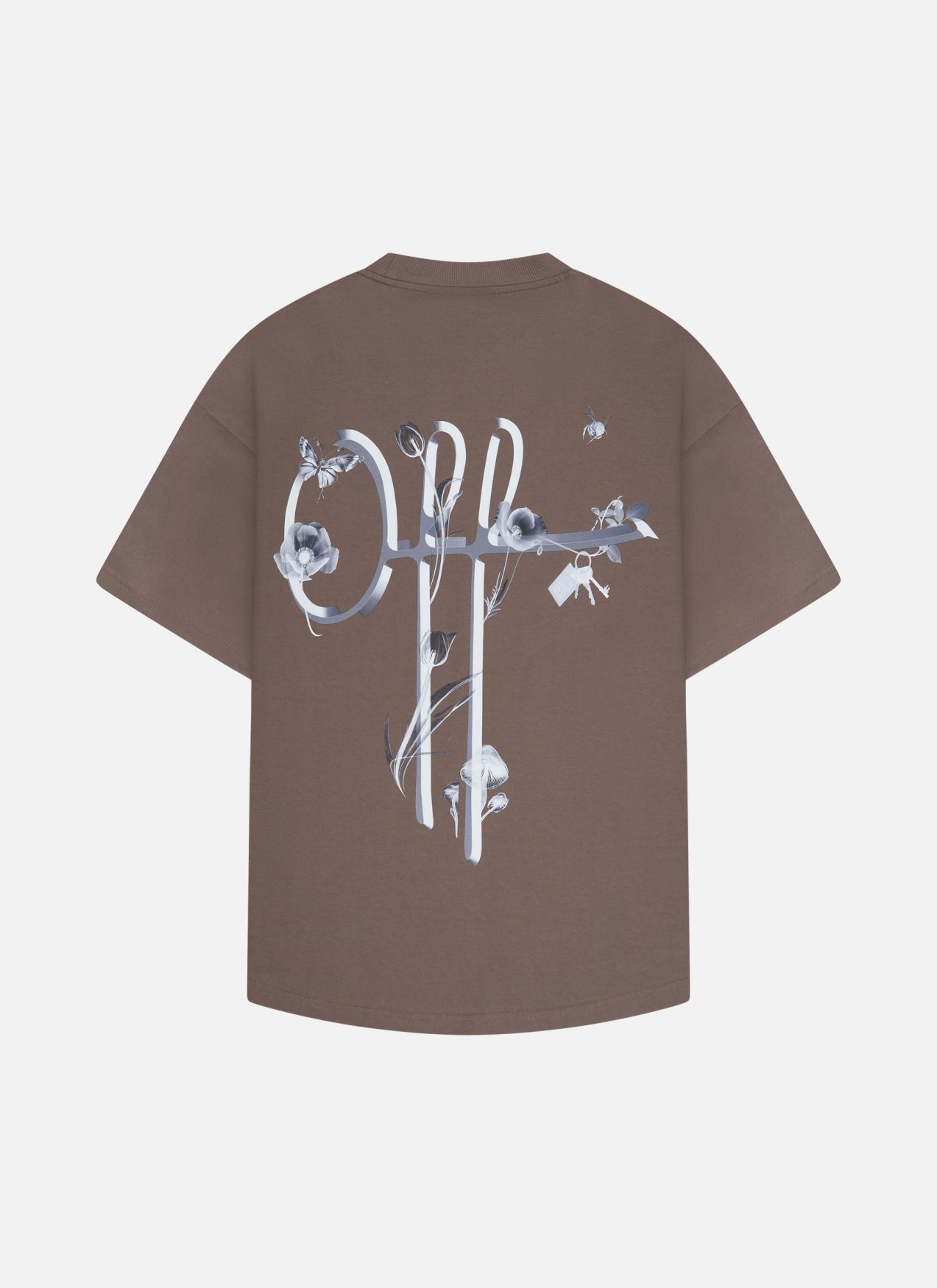 Phantom Oversized Fit Tee | Desert Brown