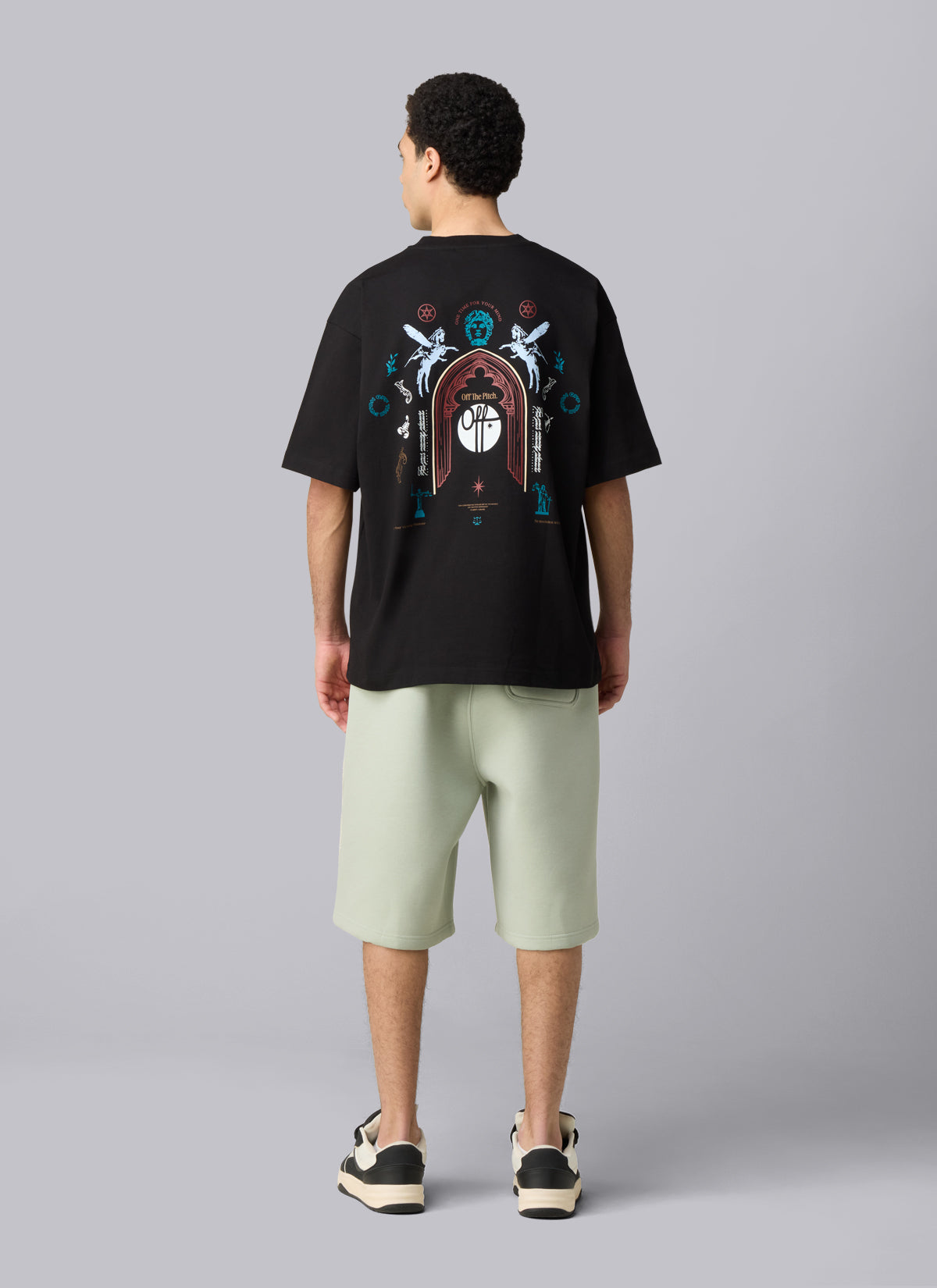 Sacred Loose Fit Tee | Negro