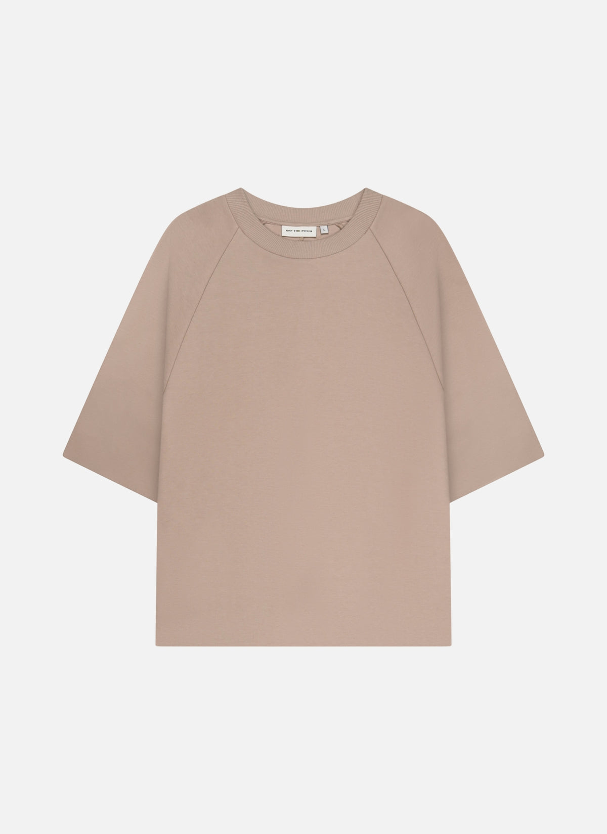 Raw Edge Echo Raglan Tee | Sand