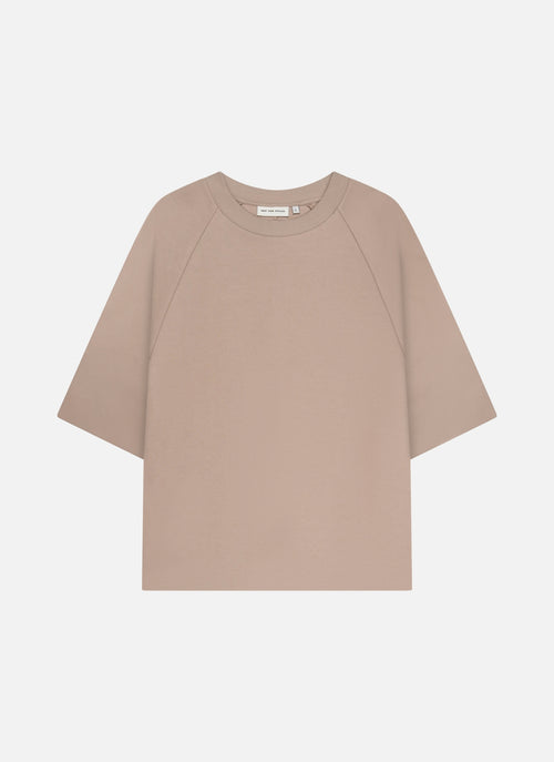 Raw Edge Echo Raglan Tee | Sand