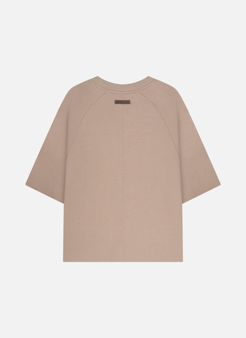 Raw Edge Echo Raglan Tee | Sand