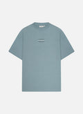 Wijdvallend T-shirt Sage | Lichtblauw