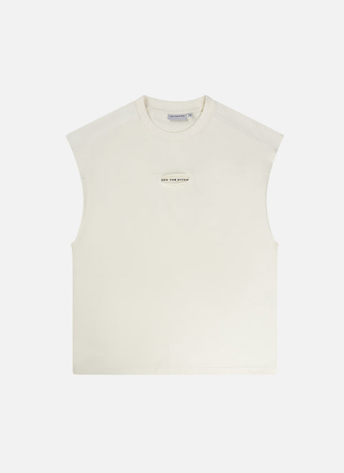 Sage Sleeveless Tee | Off White