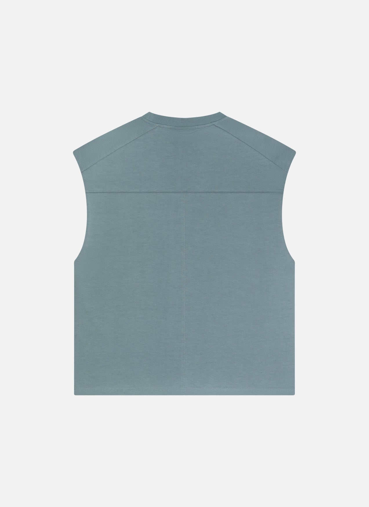 Sage Sleeveless Tee | Sky light blue