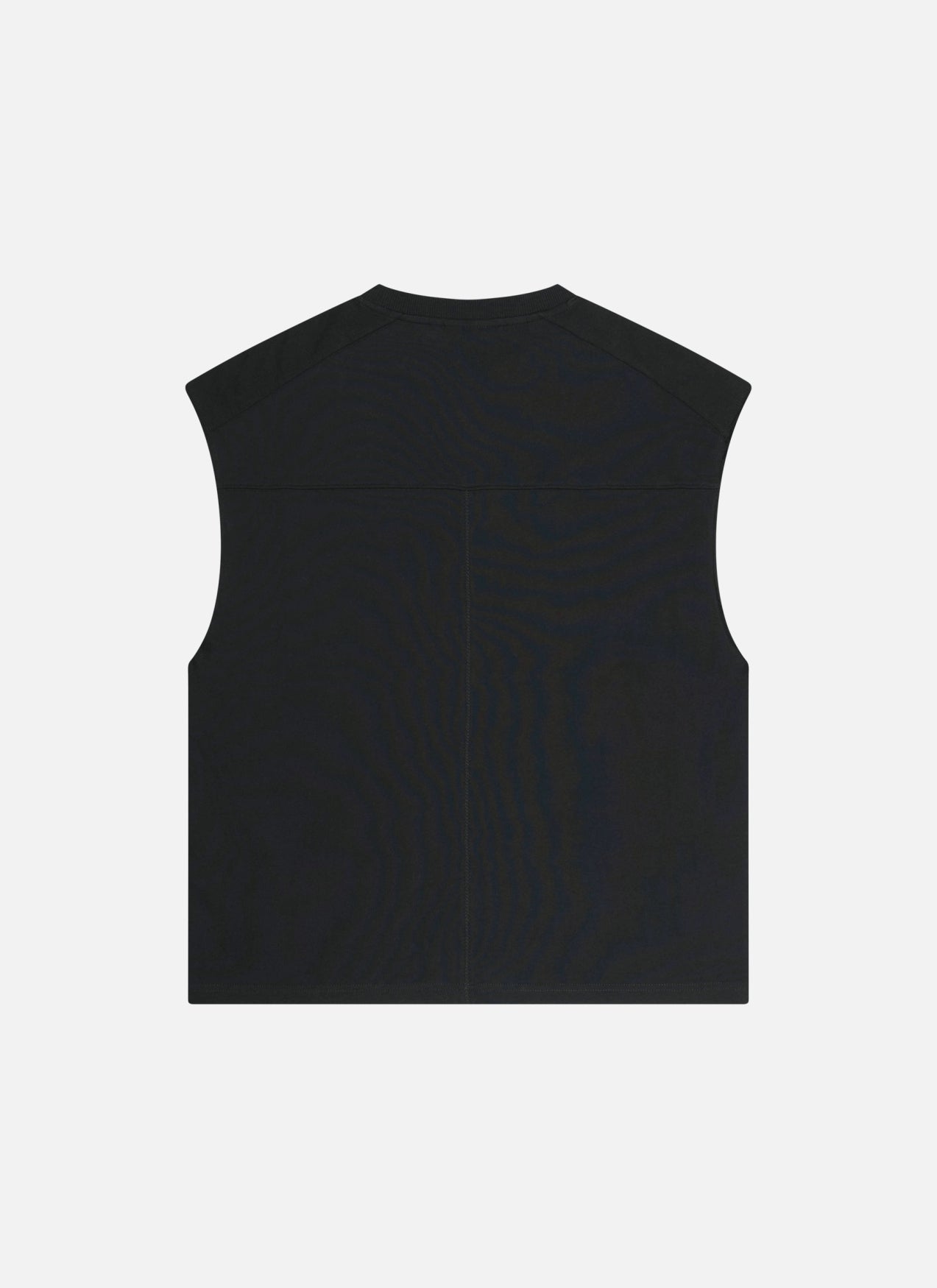 Sage Sleeveless Tee | Black