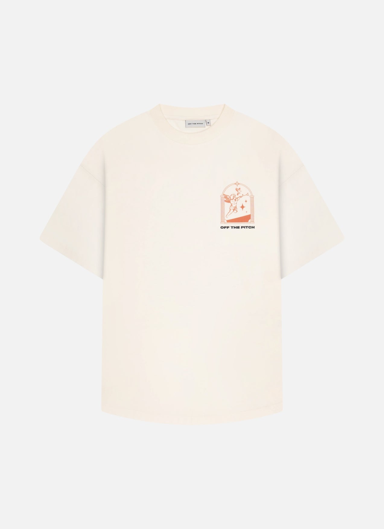 Passage Oversized Fit Tee | Blanco roto