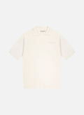 Polo extragrande básico de armario | Blanco roto