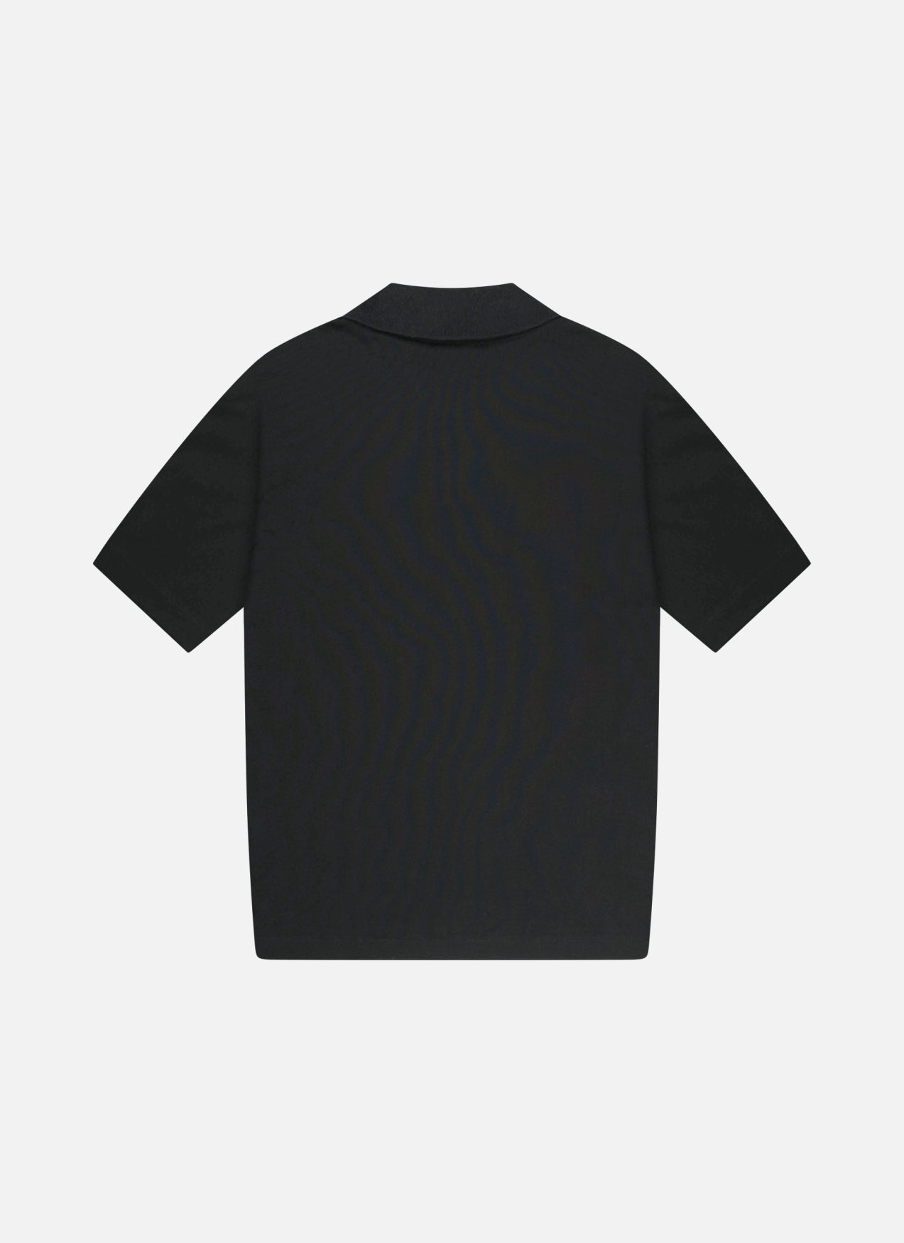 Wardrobe Essentials Oversized Polo | Black – Off The Pitch
