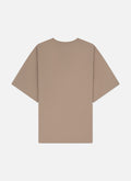 Wardrobe Essentials Tailored Loose Fit Tee | Sand