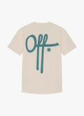 Fullstop Slim Fit Tee | White/Blue