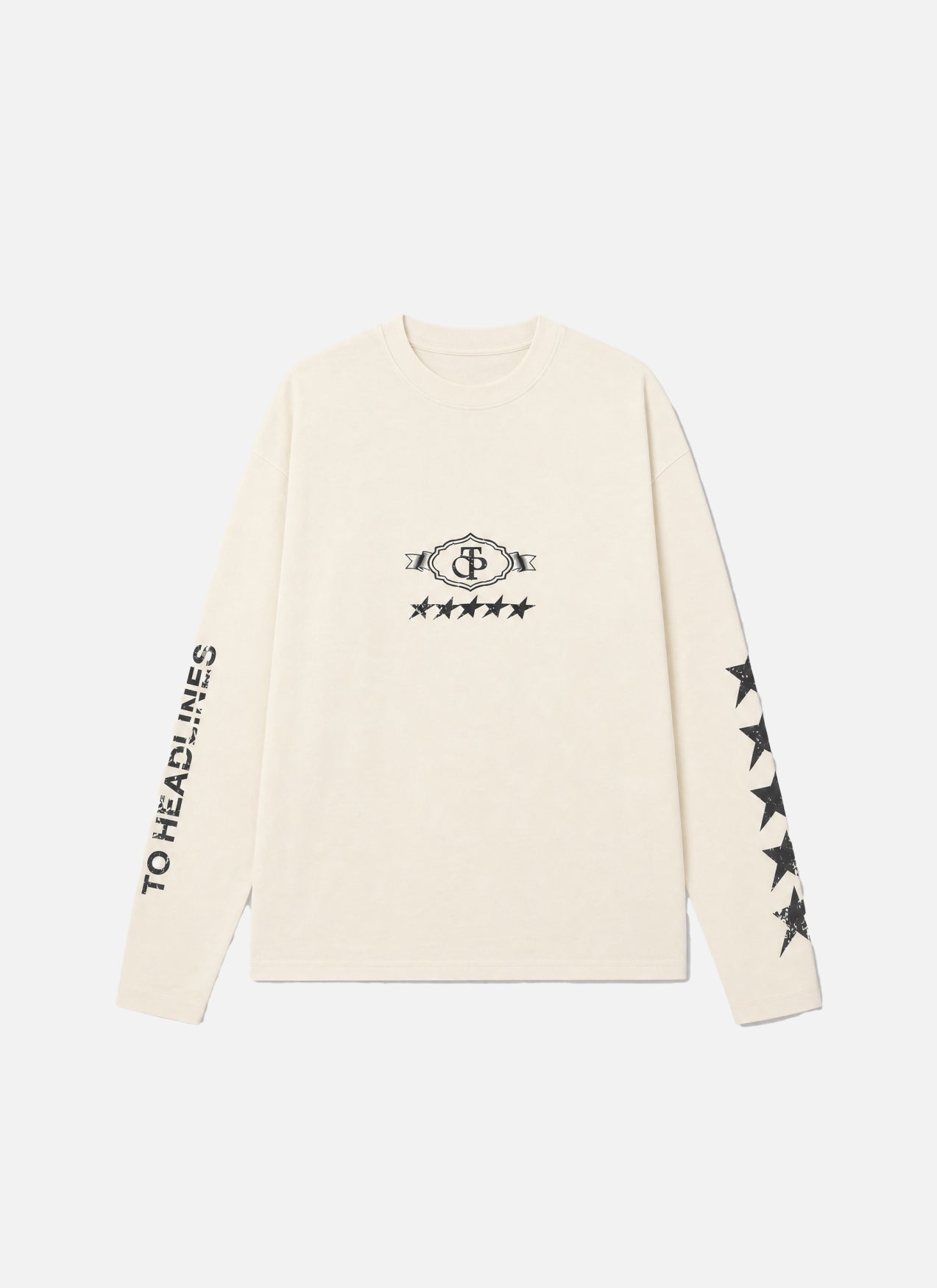 Pitch Pro Raw Edge LS Tee | Off White