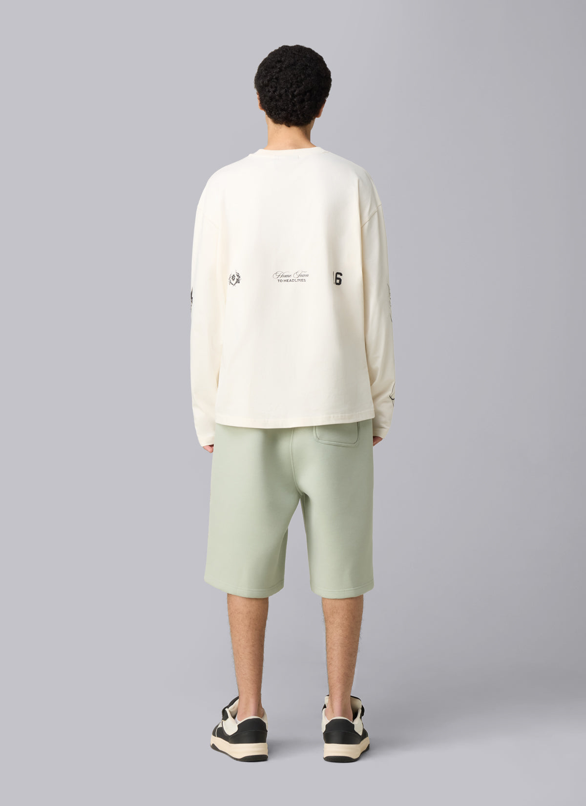 Pitch Pro Raw Edge LS Tee | Off White
