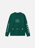 Pitch Pro Raw Edge LS Tee | Dark green