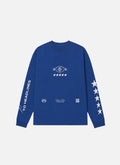 Pitch Pro Raw Edge LS T-shirt | Royal Blue