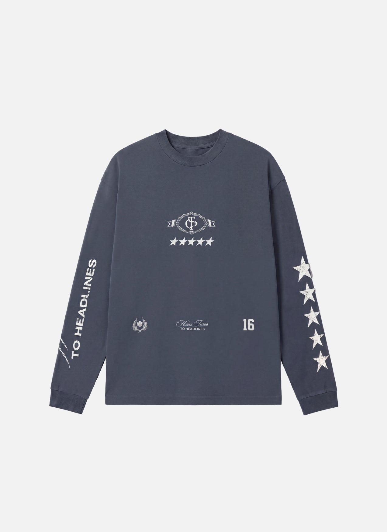Pitch Pro Raw Edge LS Tee | Dark grey