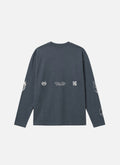 Pitch Pro Raw Edge LS Tee | Dark grey