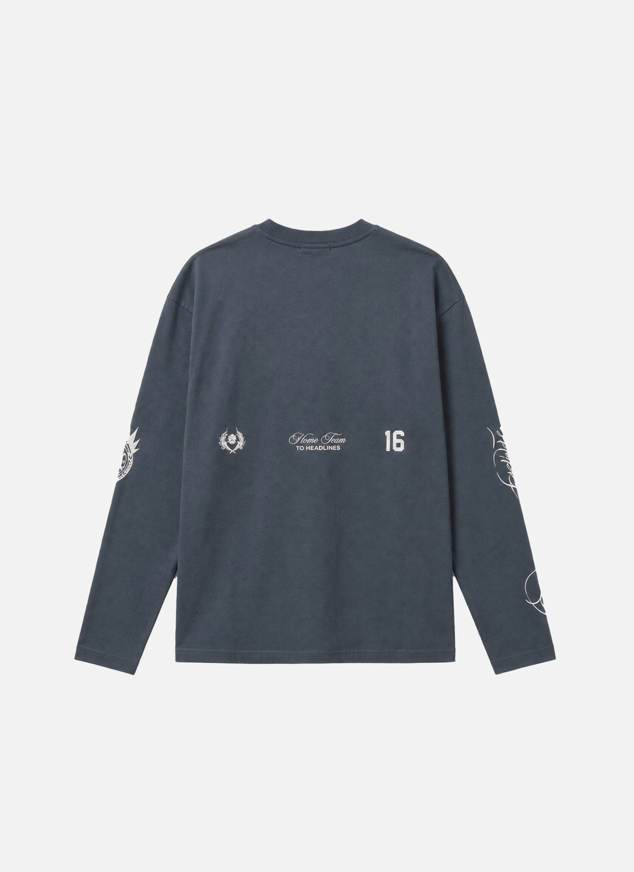 Pitch Pro Raw Edge LS Tee | Dark grey