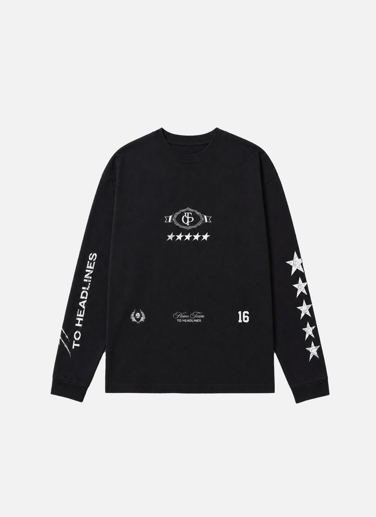 Pitch Pro Raw Edge LS Tee | Black