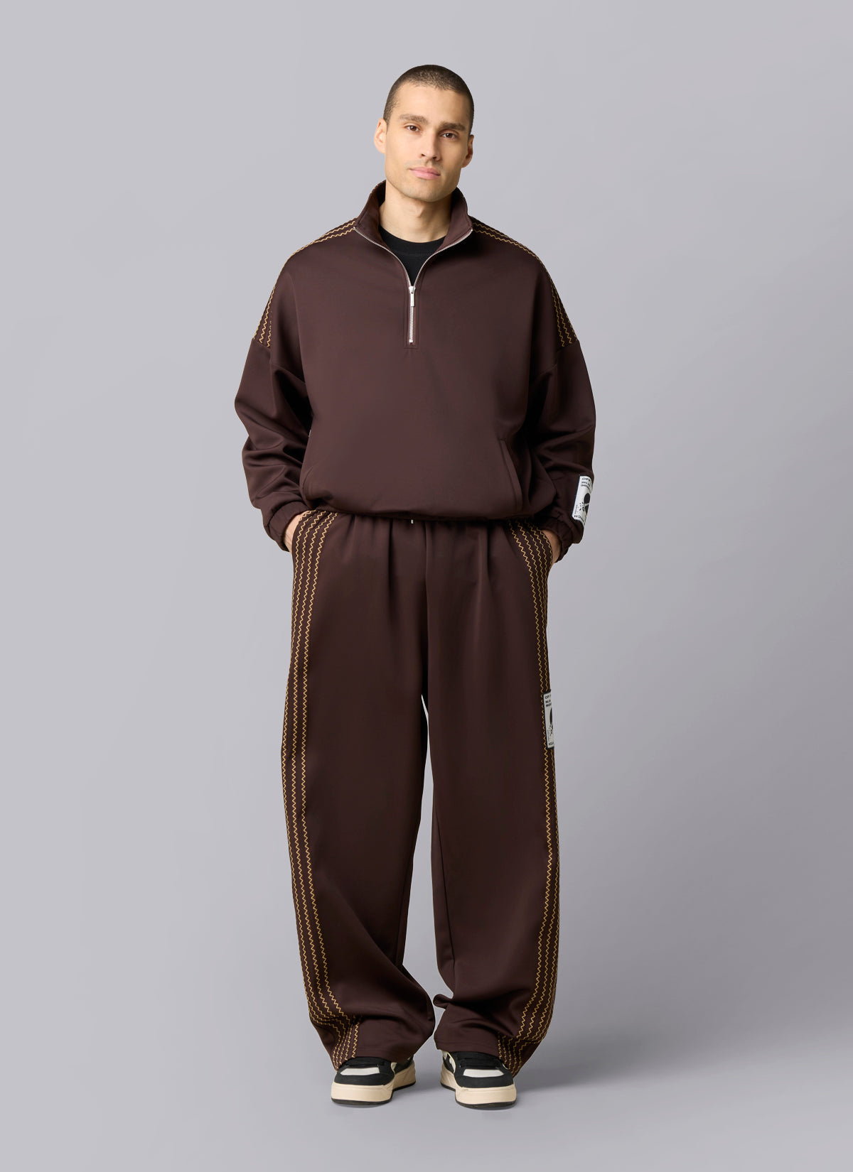 Ivan Scuba Joggers | Espresso Brown