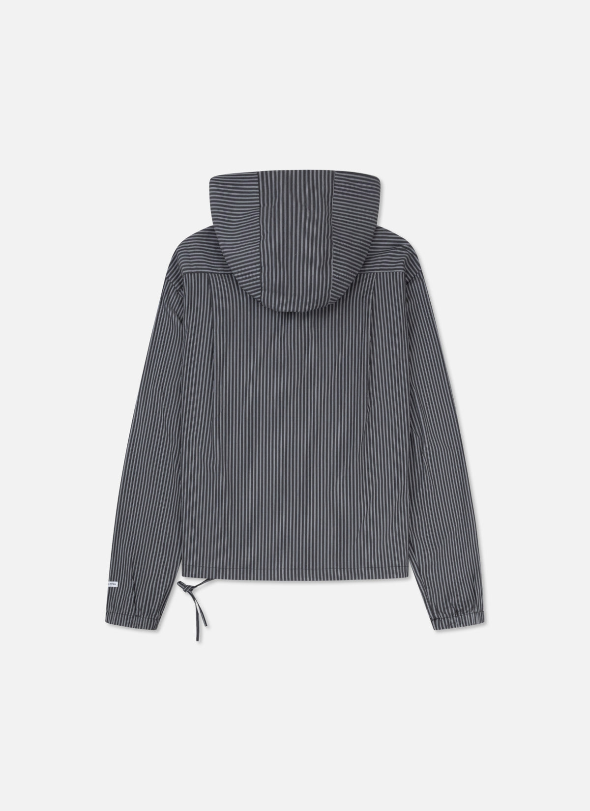 Hooded Popover Shirt | Black