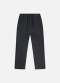 Pin Stripe Joggers | Black