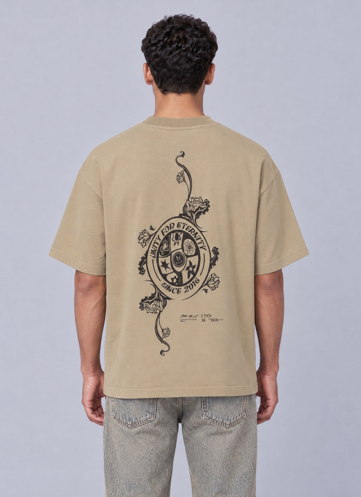 Ala Kondre Loose Fit Tee | Sand