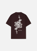 Ala Kondre Loose Fit Tee | Espresso Brown