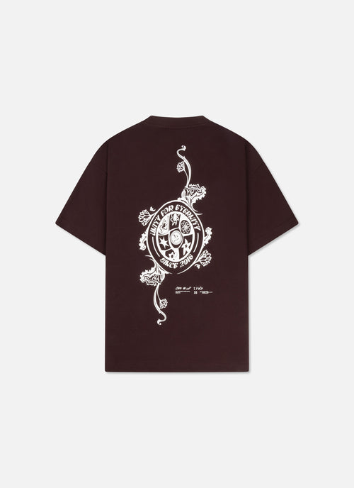 Ala Kondre Loose Fit Tee | Espresso Brown