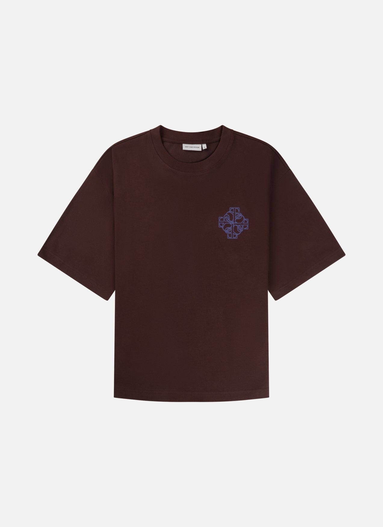 Locket Box Fit Tee | Espresso Brown