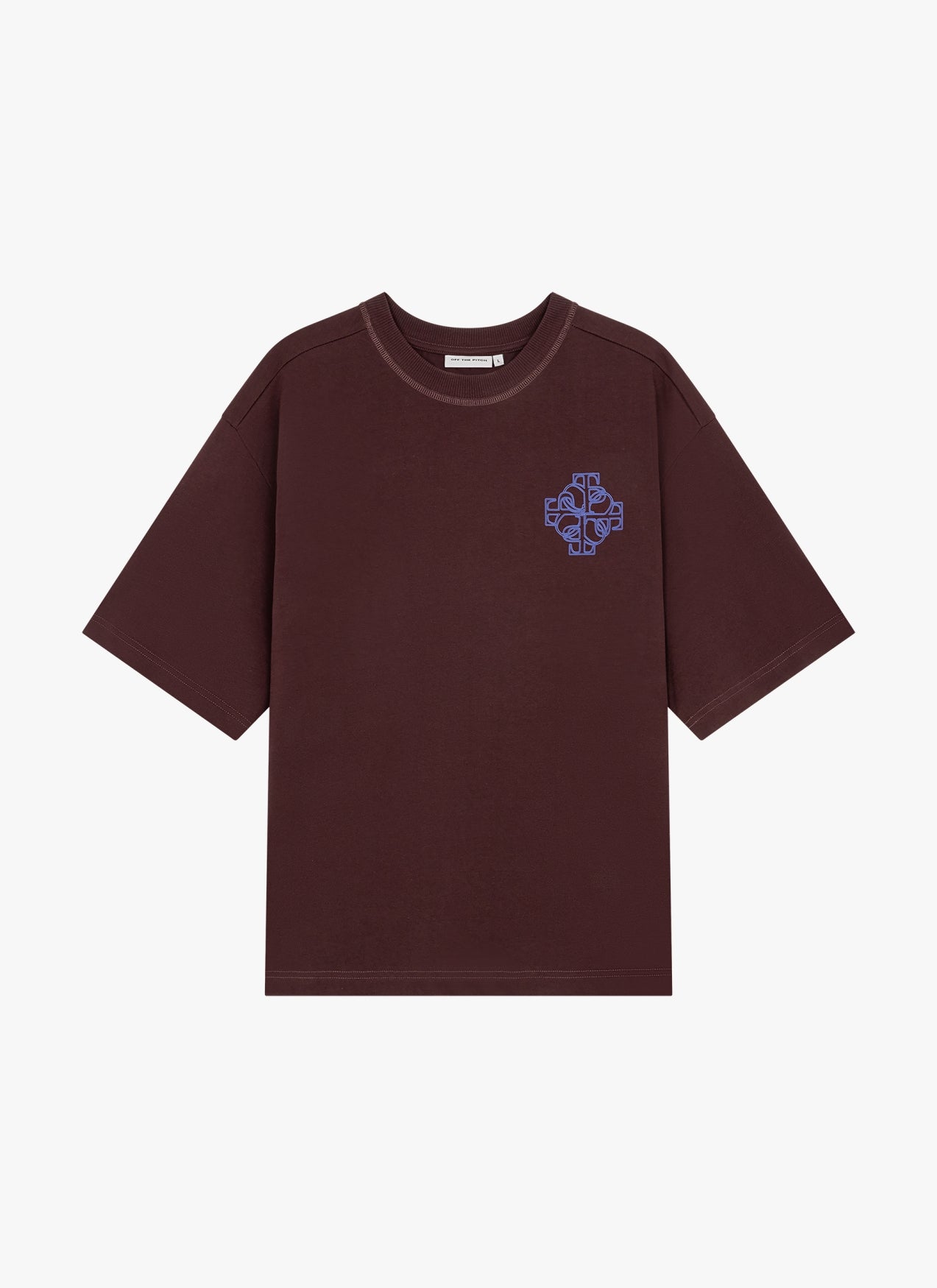 Locket Box Fit Tee | Espresso Brown