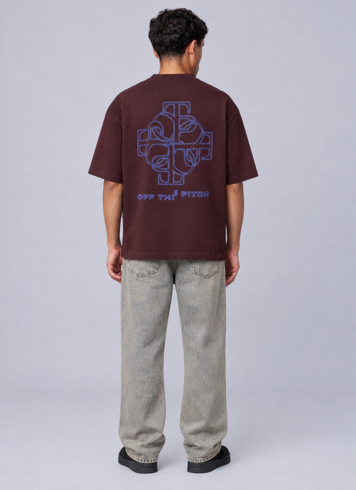Locket Box Fit Tee | Espresso Brown
