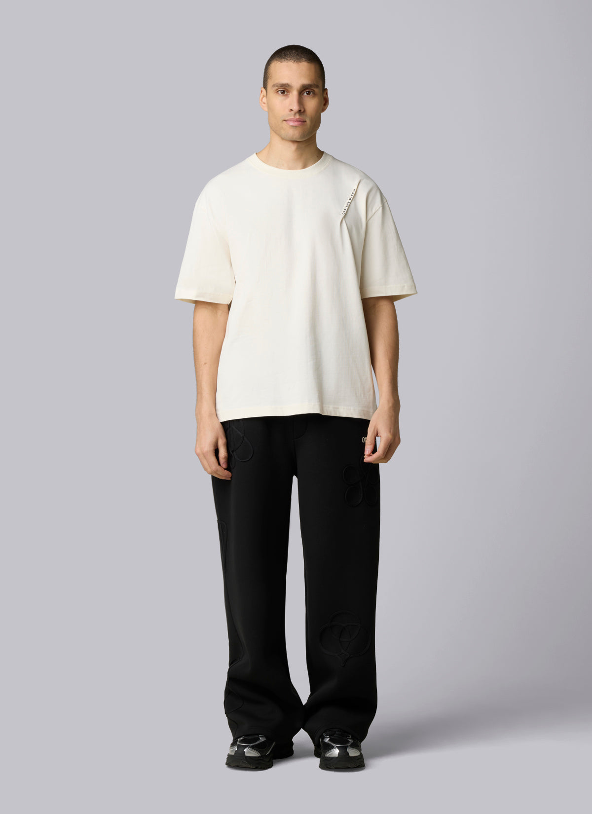 Arcane Loose Fit Tee | Off White
