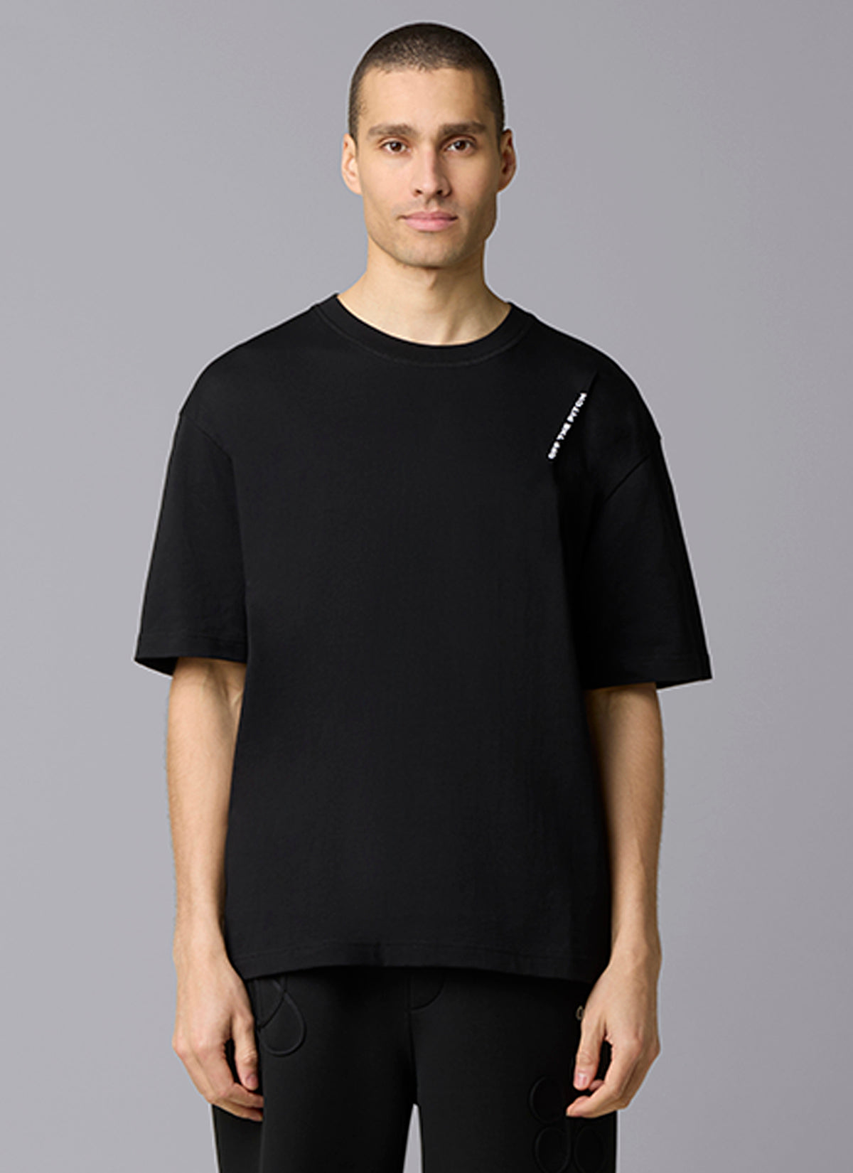Arcane Loose Fit Tee | Black