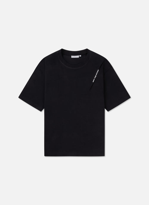 Arcane Loose Fit Tee | Black