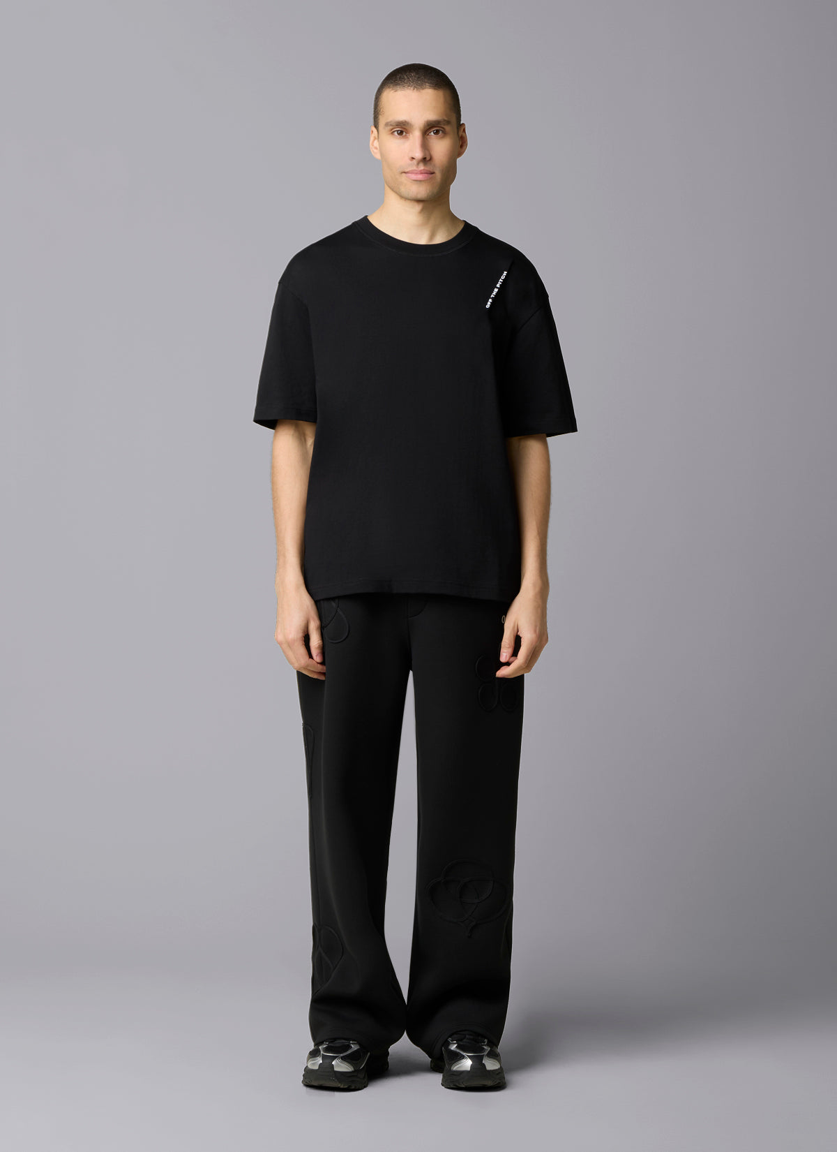 Arcane Loose Fit Tee | Black