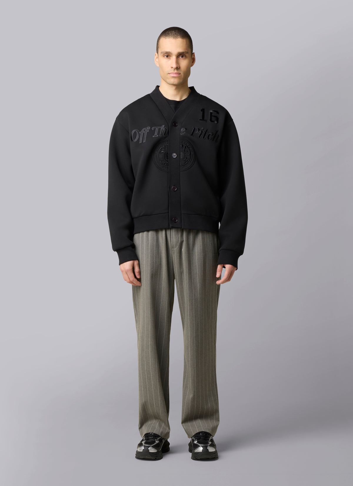 Campus Heritage Cardigan | Black