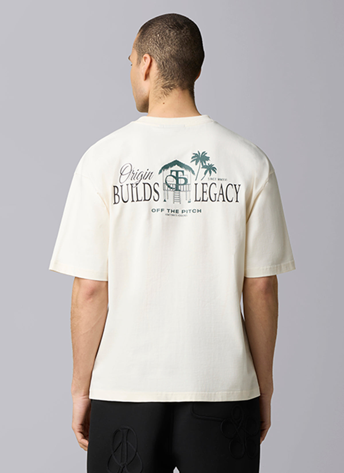 Legacy Kas Loose Fit Tee | Off White