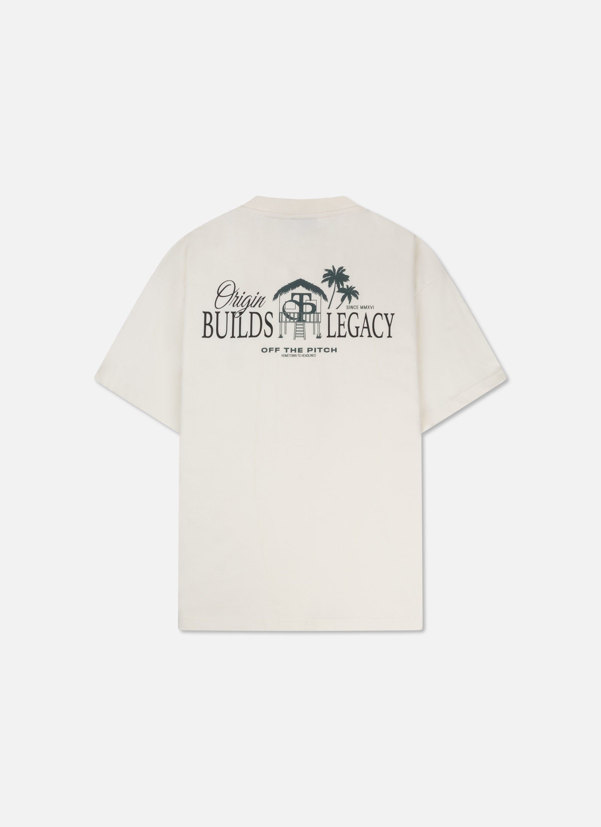 Legacy Kas Loose Fit Tee | Off White