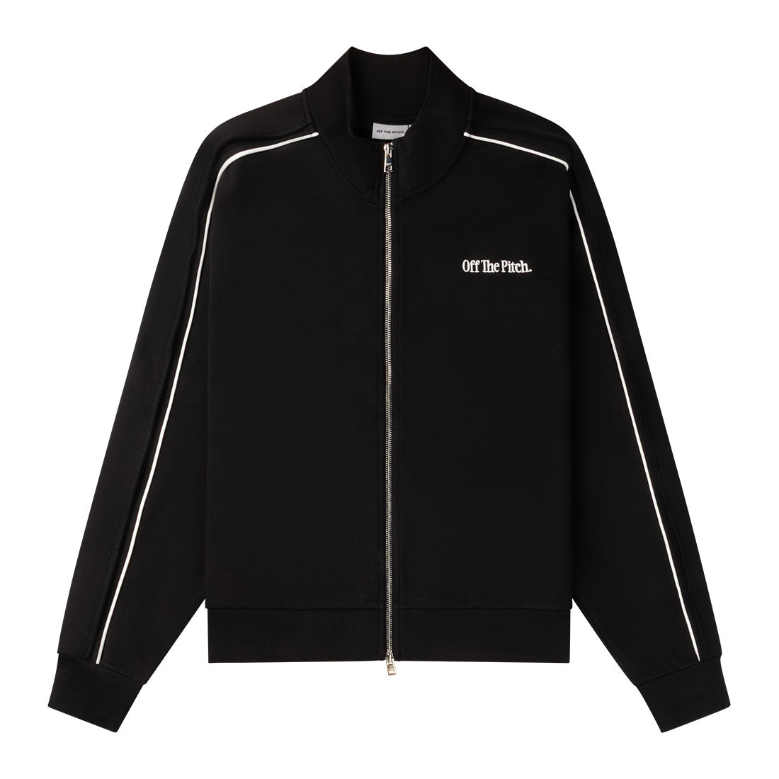 Piping Panel Trackjacket | Black