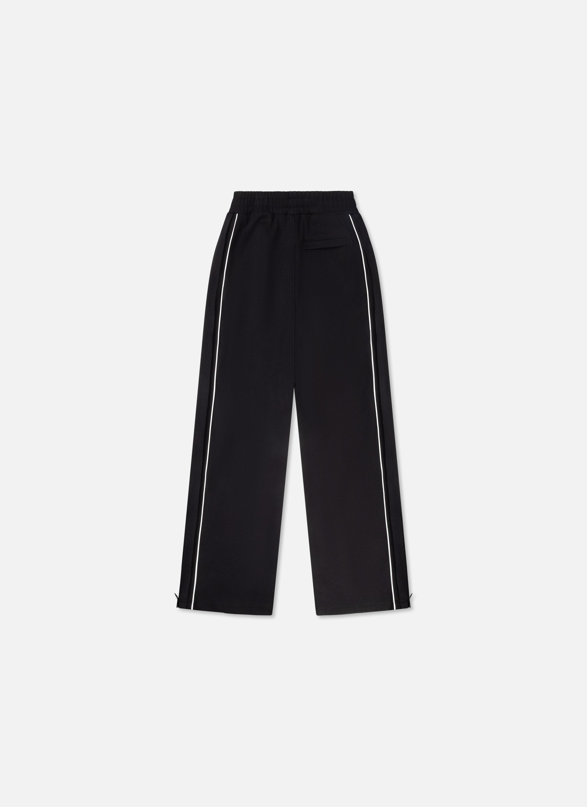 Piping Panel Pants | Black