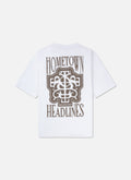 Record Oversized Tee | White