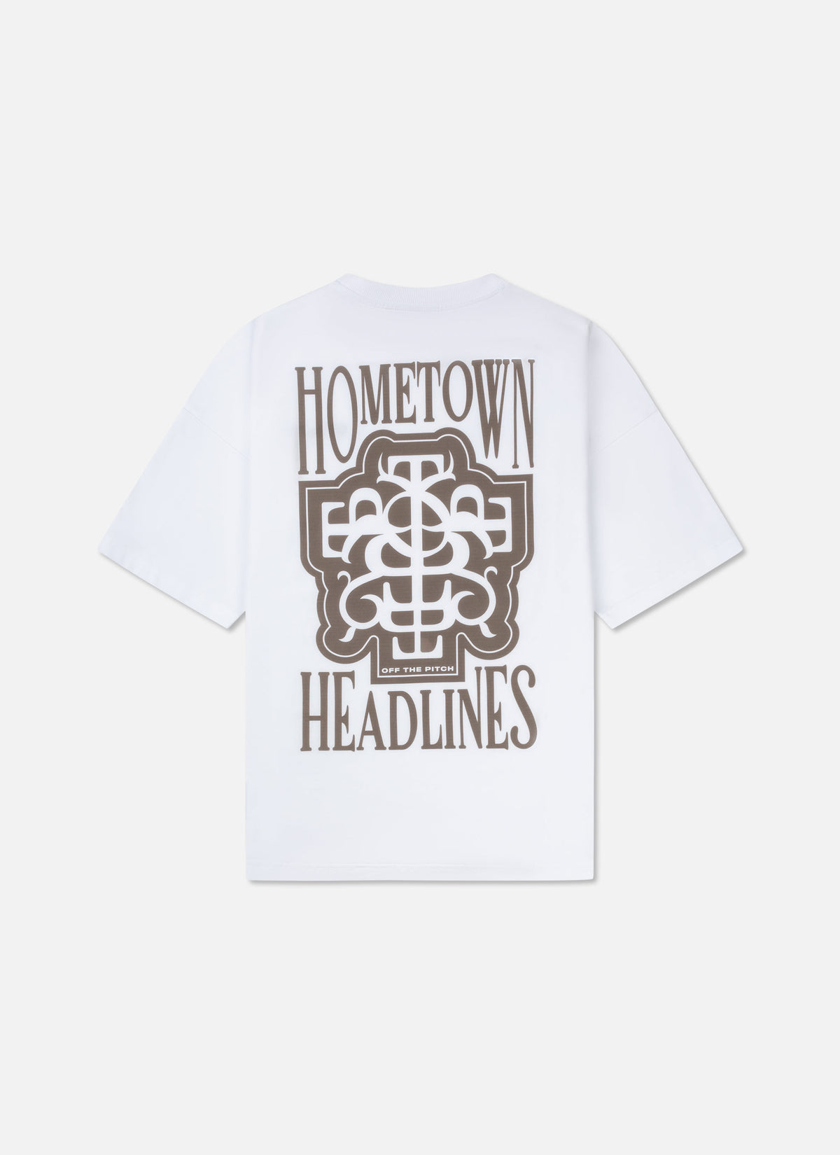 Record Oversized Tee | White